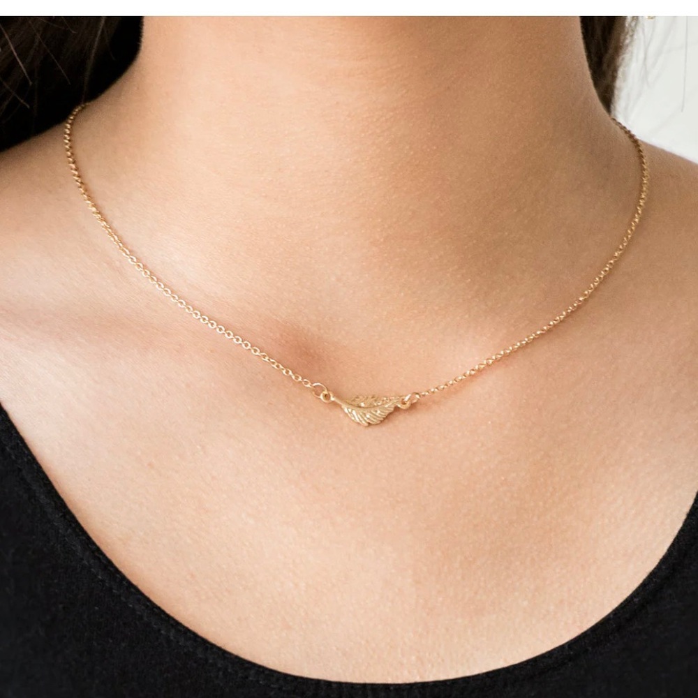 Paparazzi Feather Necklace